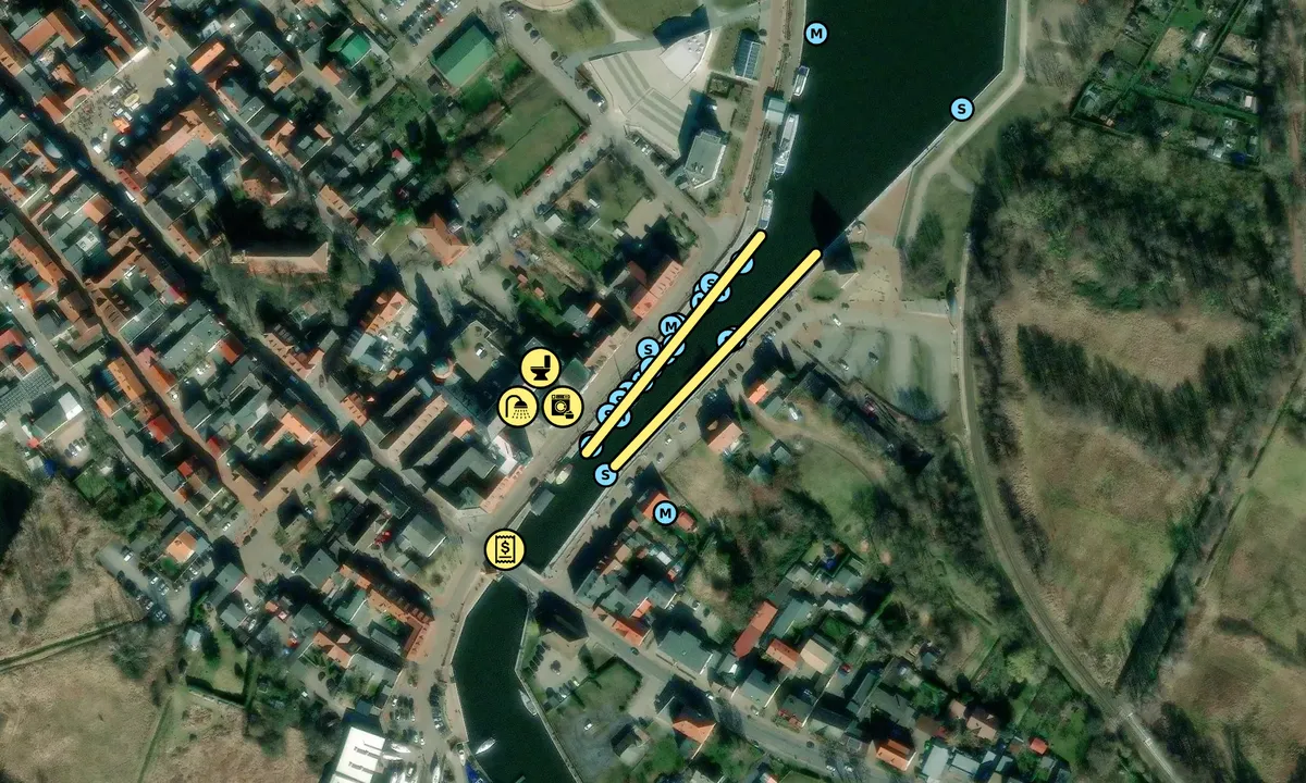 Satelite image of Ueckermunde