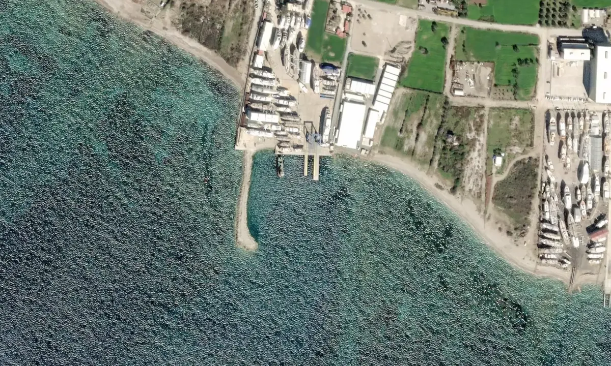 Satelite image of Ufuk Yard
