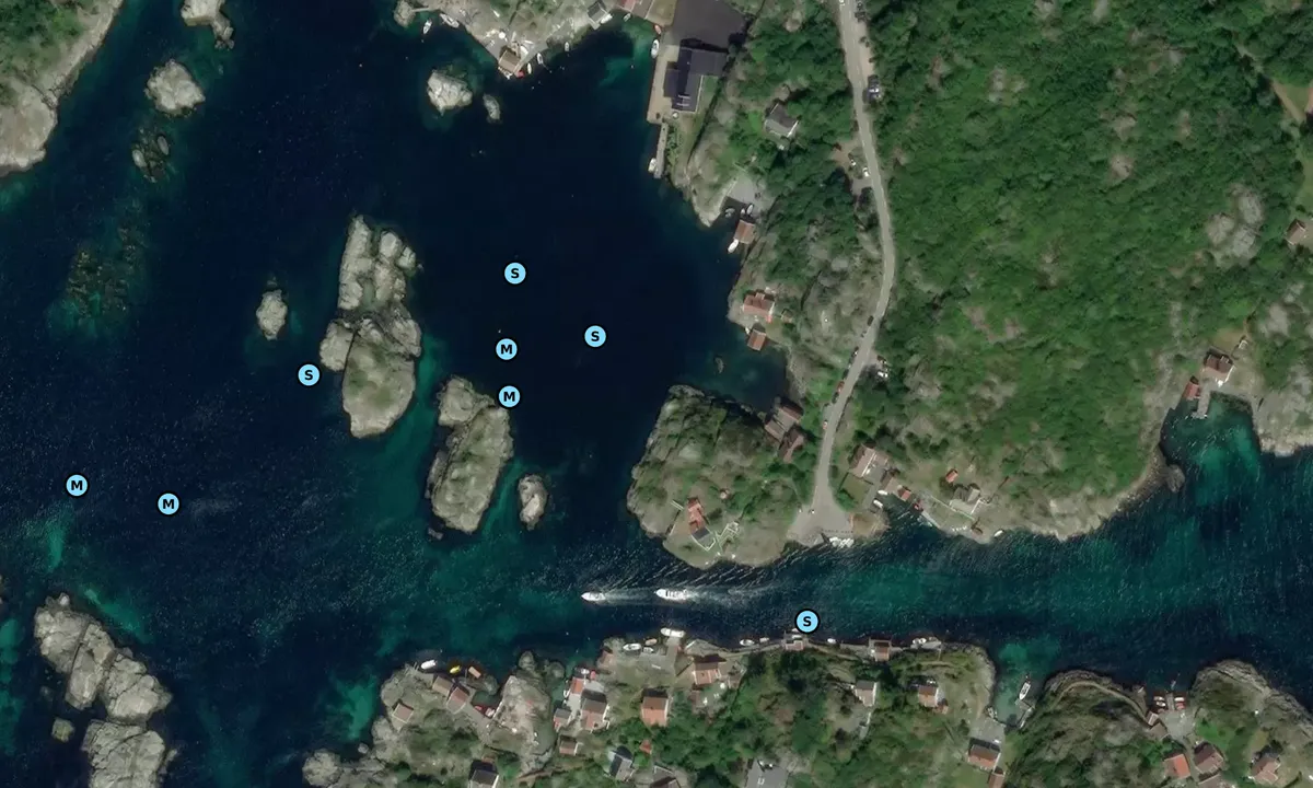 Satelite image of Ulvøysund