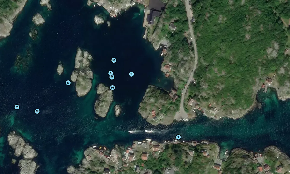 Satelite image of Ulvøysund