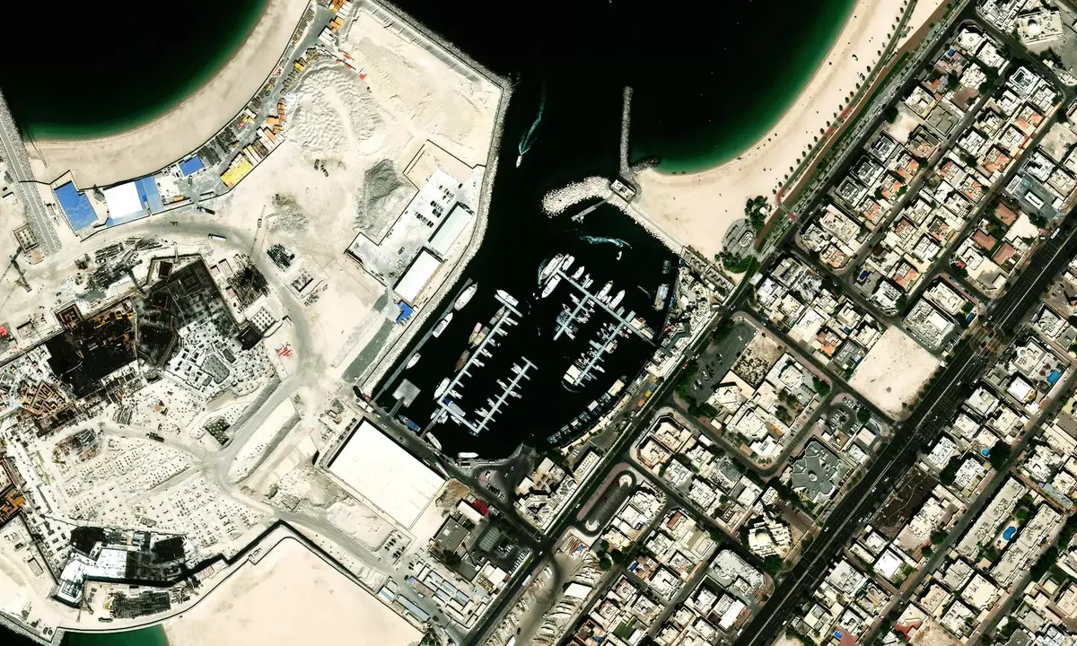Satelite image of Umm Suqeim 2 Marina