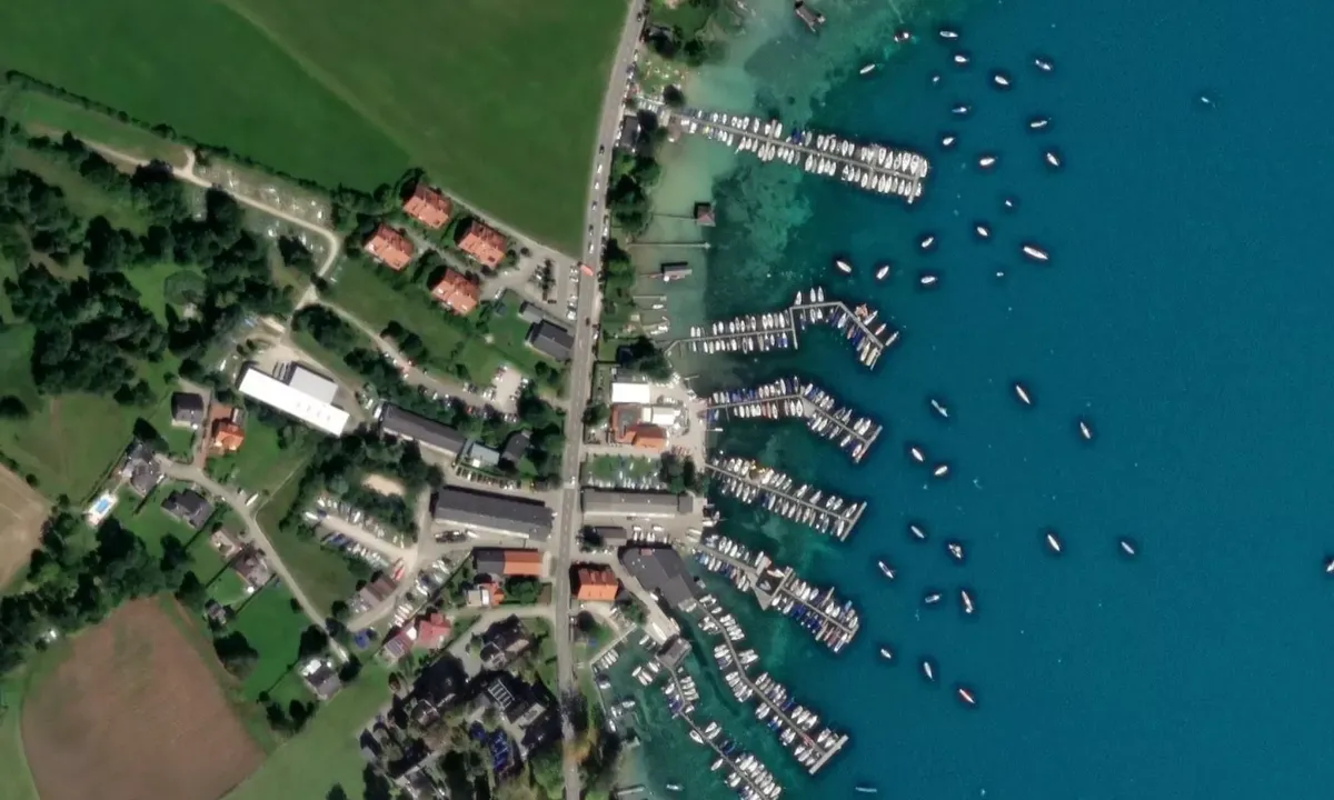 Satelite image of Union Yacht Club Attersee (UYCAs)