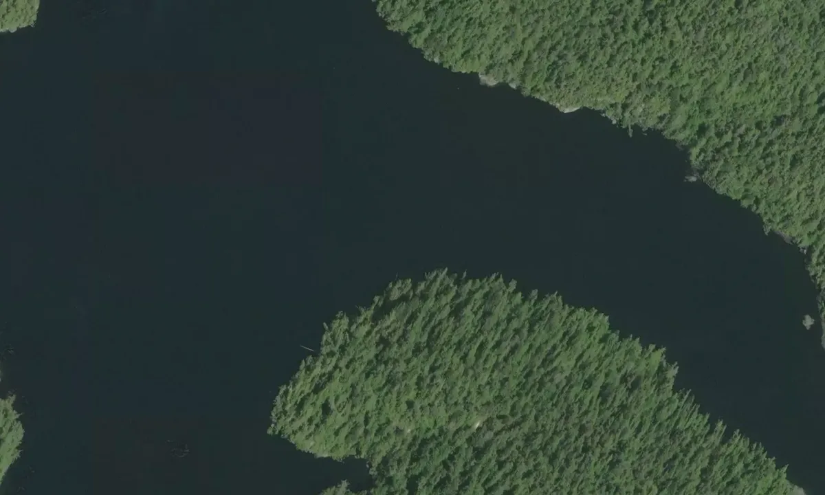 Satelite image of Unnamed Bay - Mount Waddington