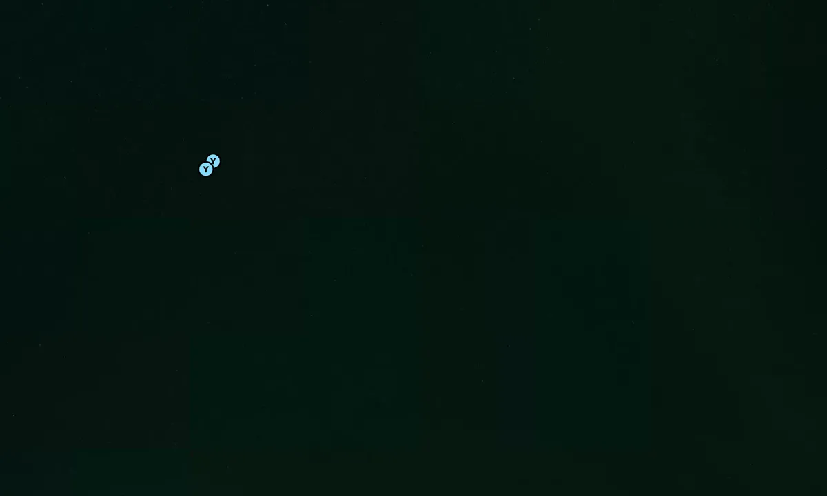 Satelite image of Upper Goose Bayou