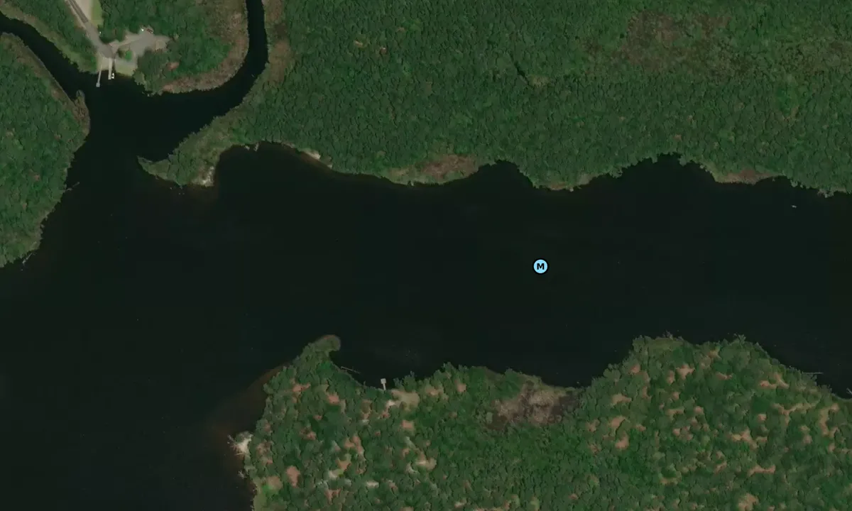 Satelite image of Upper Goose Creek