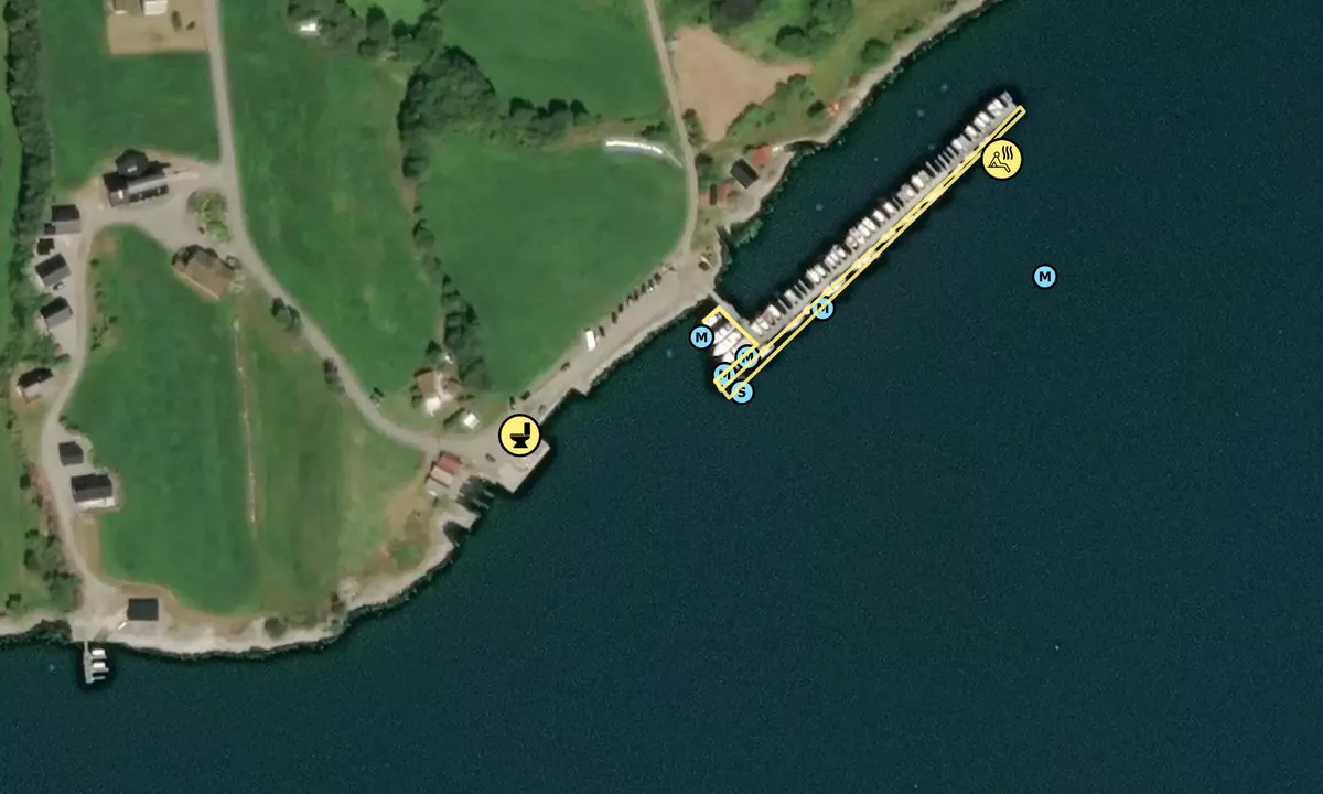 Satelite image of Urke - Hjørundfjorden