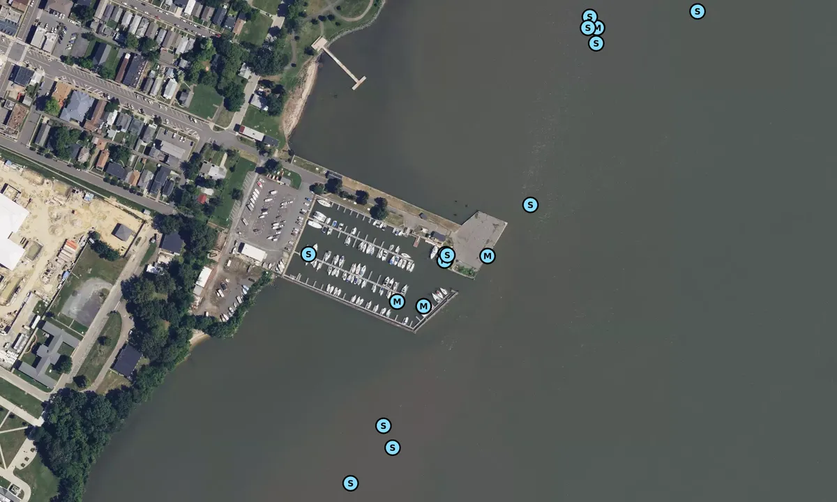 Satelite image of US Marine Corps Base Quantico Marina, MWR