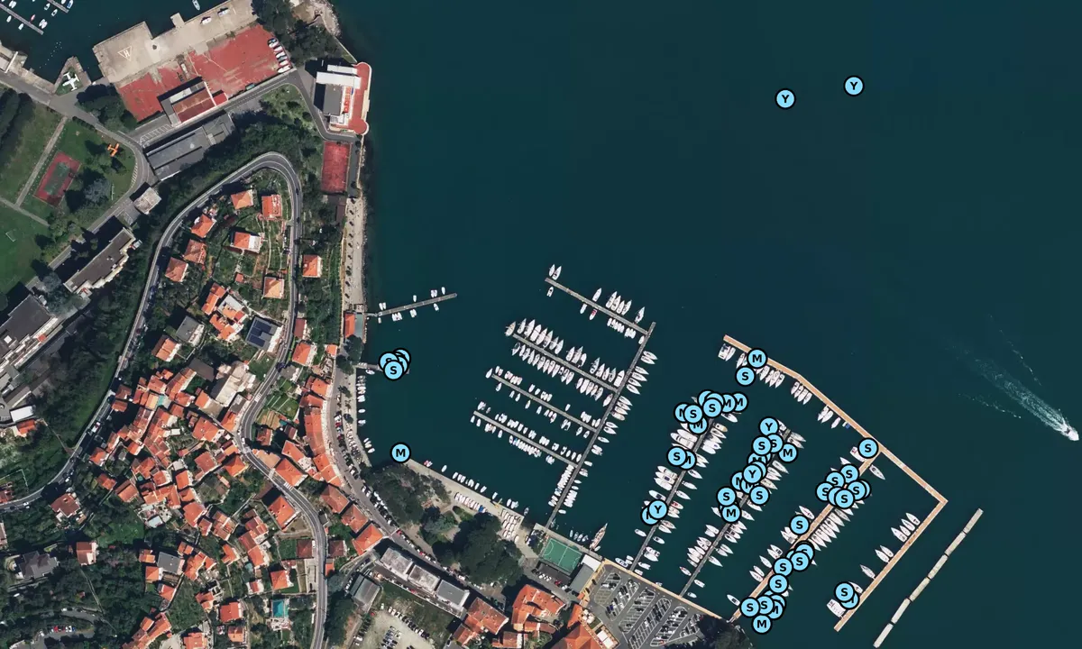 Satelite image of USD Fezzanese