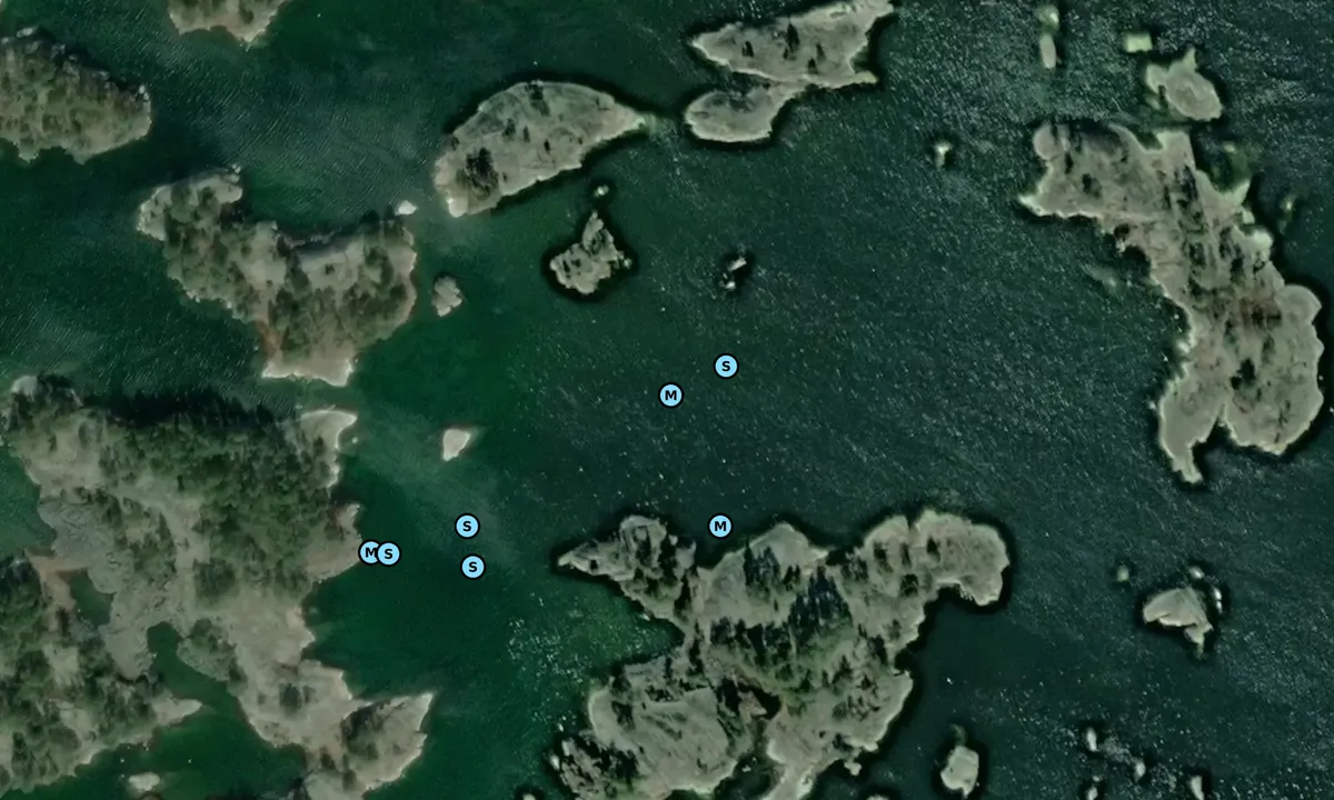 Satelite image of Uttergrytet