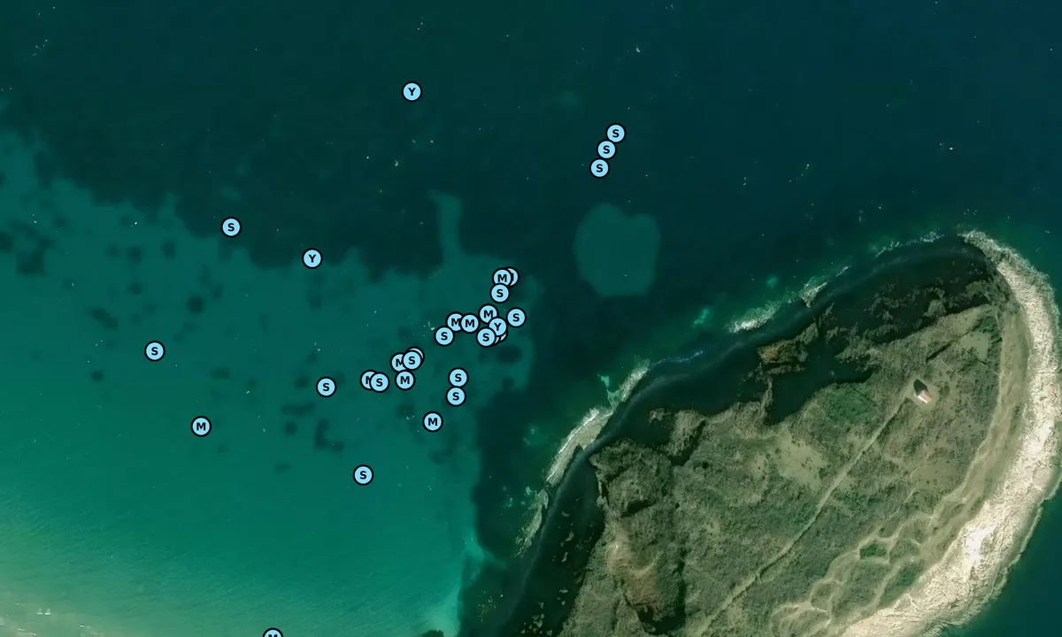 Satelite image of Uvala Bok