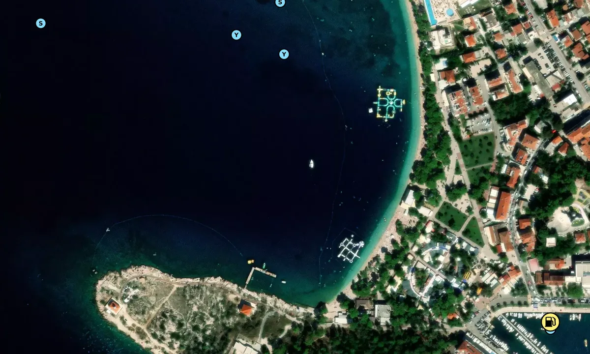 Satelite image of Uvala Donja Luka