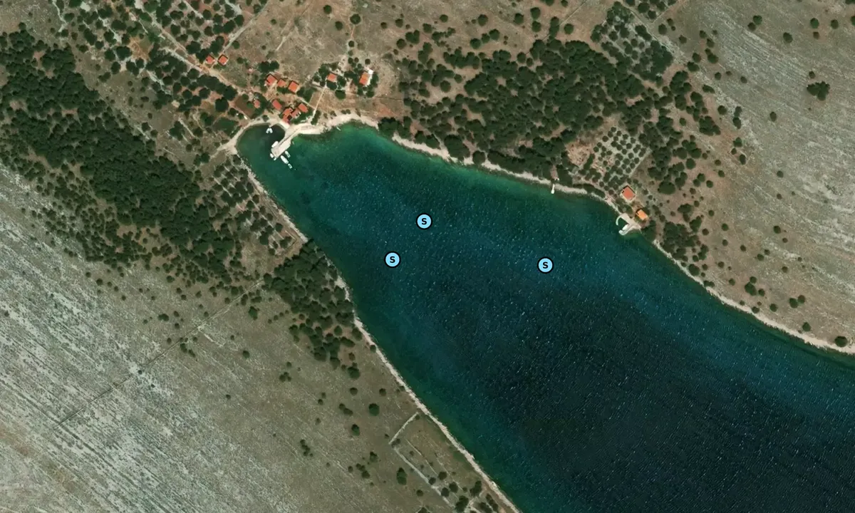 Satelite image of Uvala Donji Statival