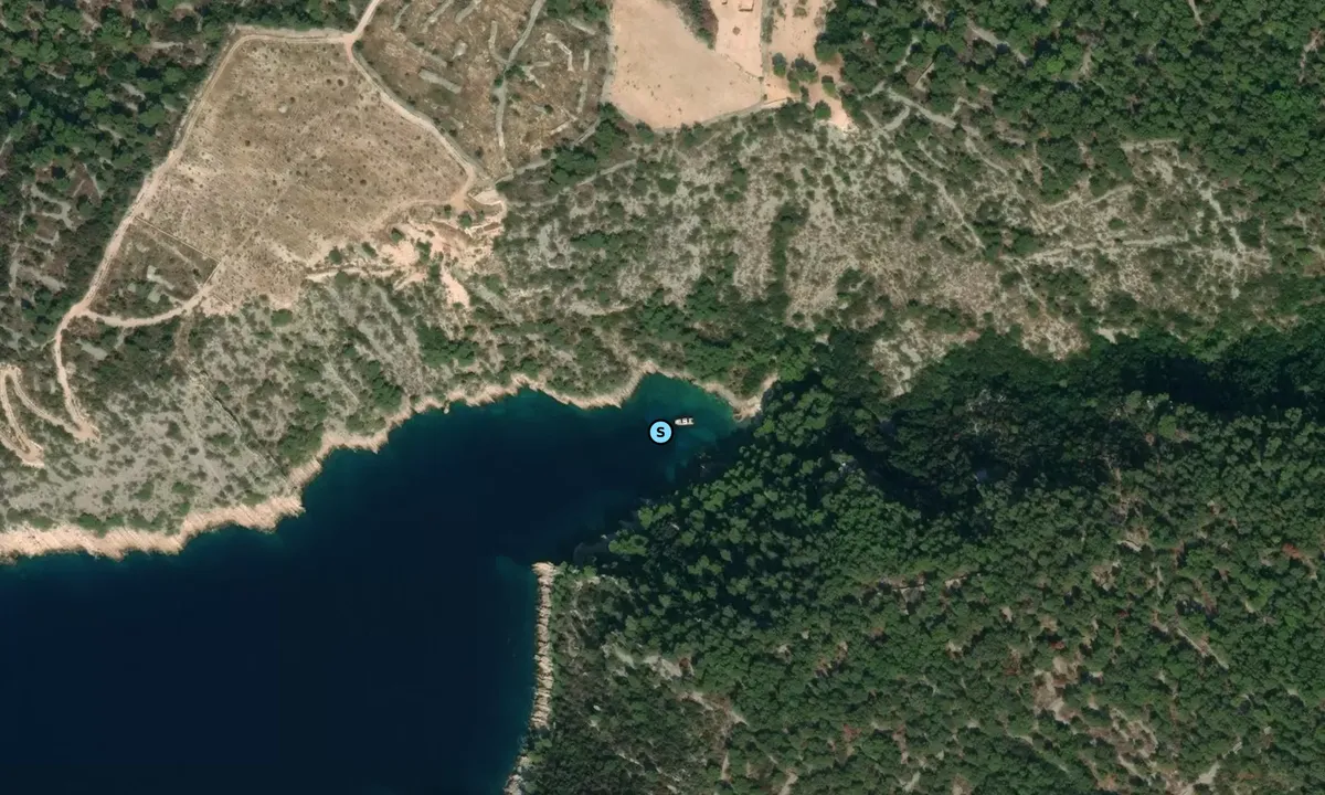 Satelite image of Uvala Grabova