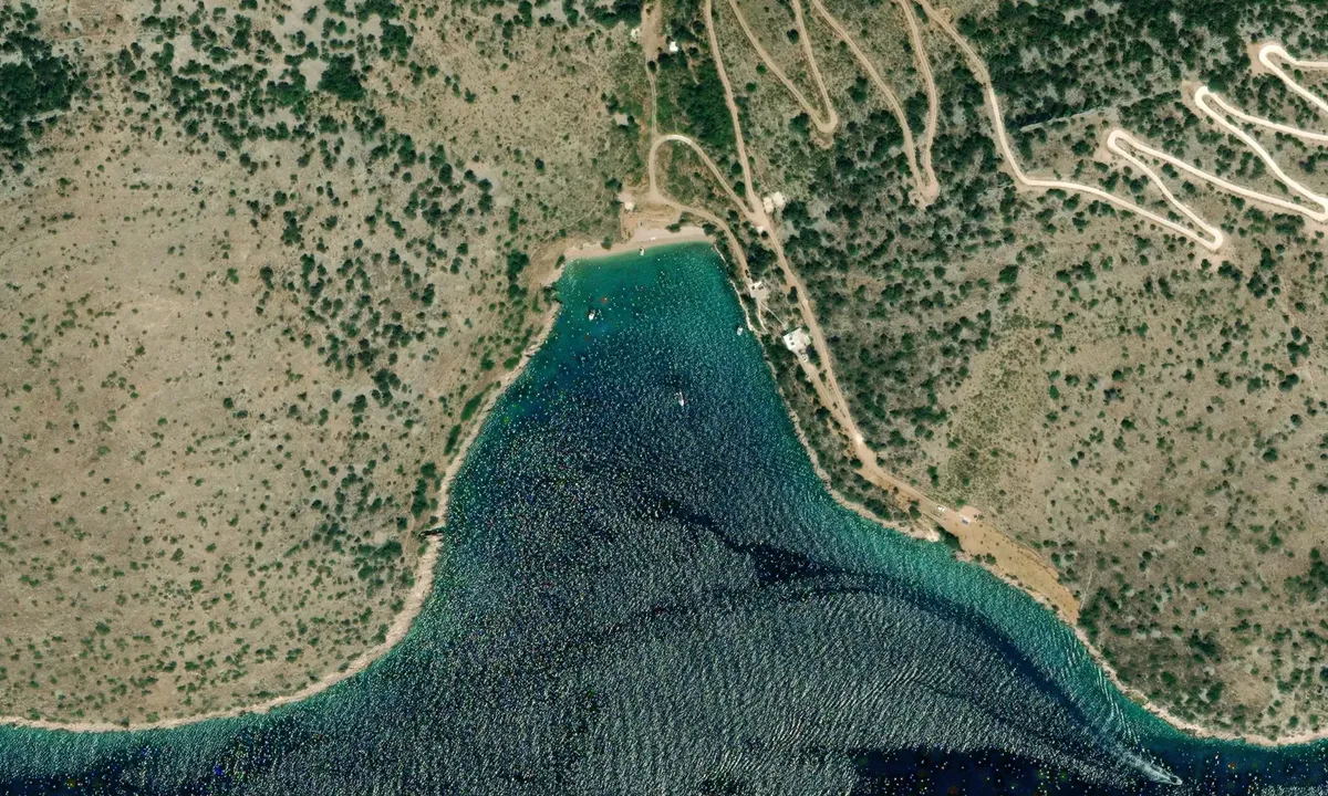 Satelite image of Uvala konjska