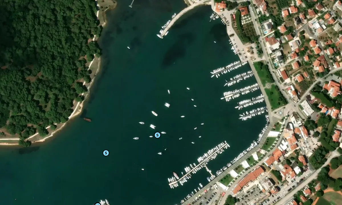 Satelite image of Uvala Medulin