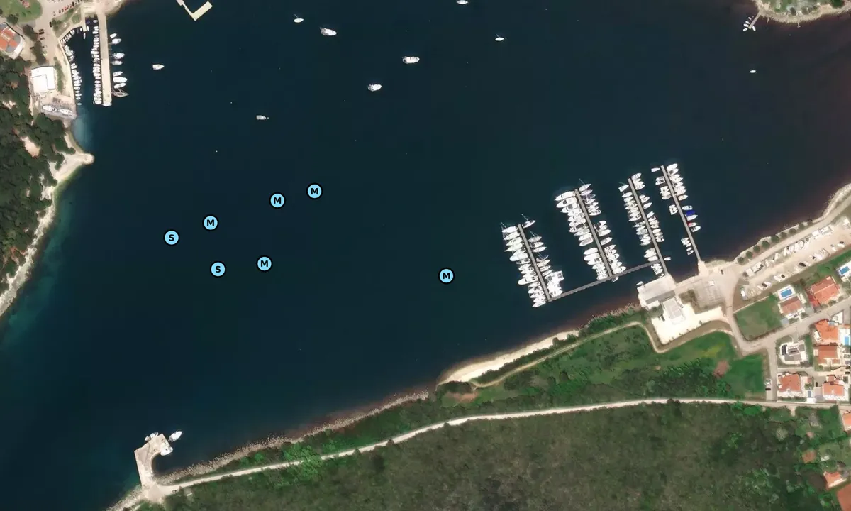 Satelite image of Uvala Paltana