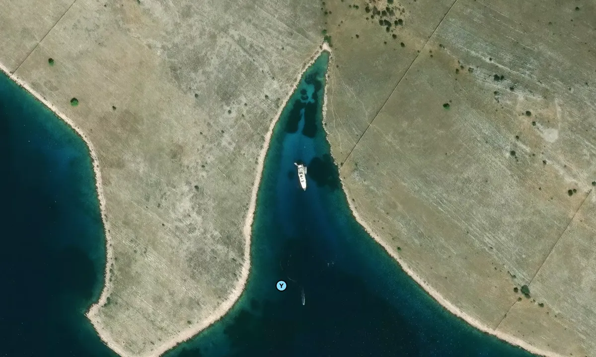 Satelite image of Uvala Pivcena