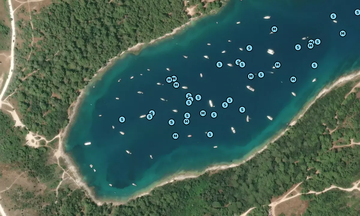 Satelite image of Uvala Portic 1