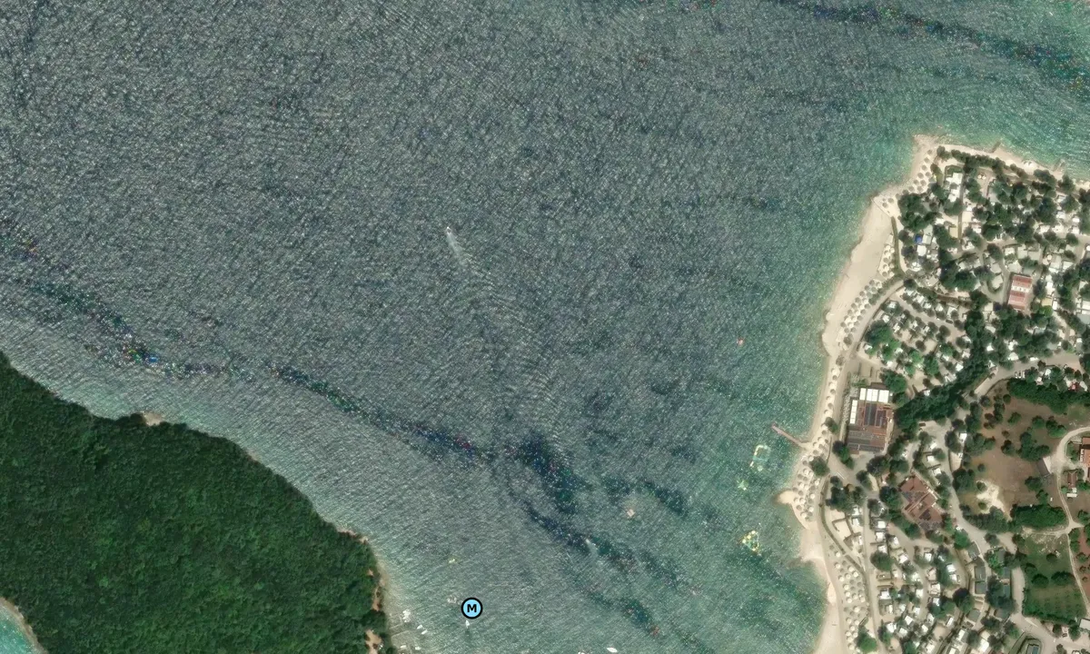 Satelite image of Uvala Soline 1