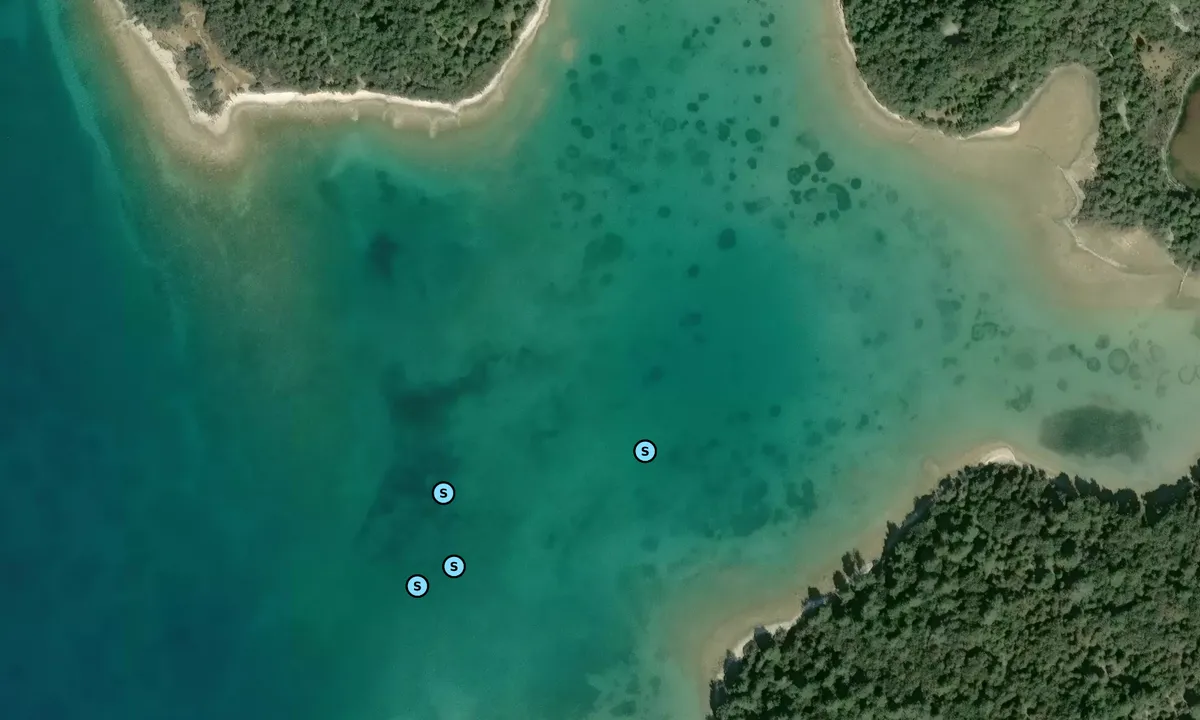 Satelite image of Uvala Sonte