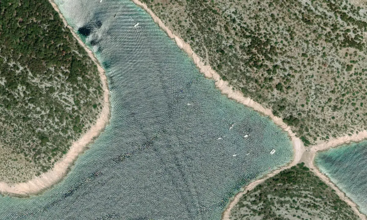 Flyfoto av Uvala Stupica Mala