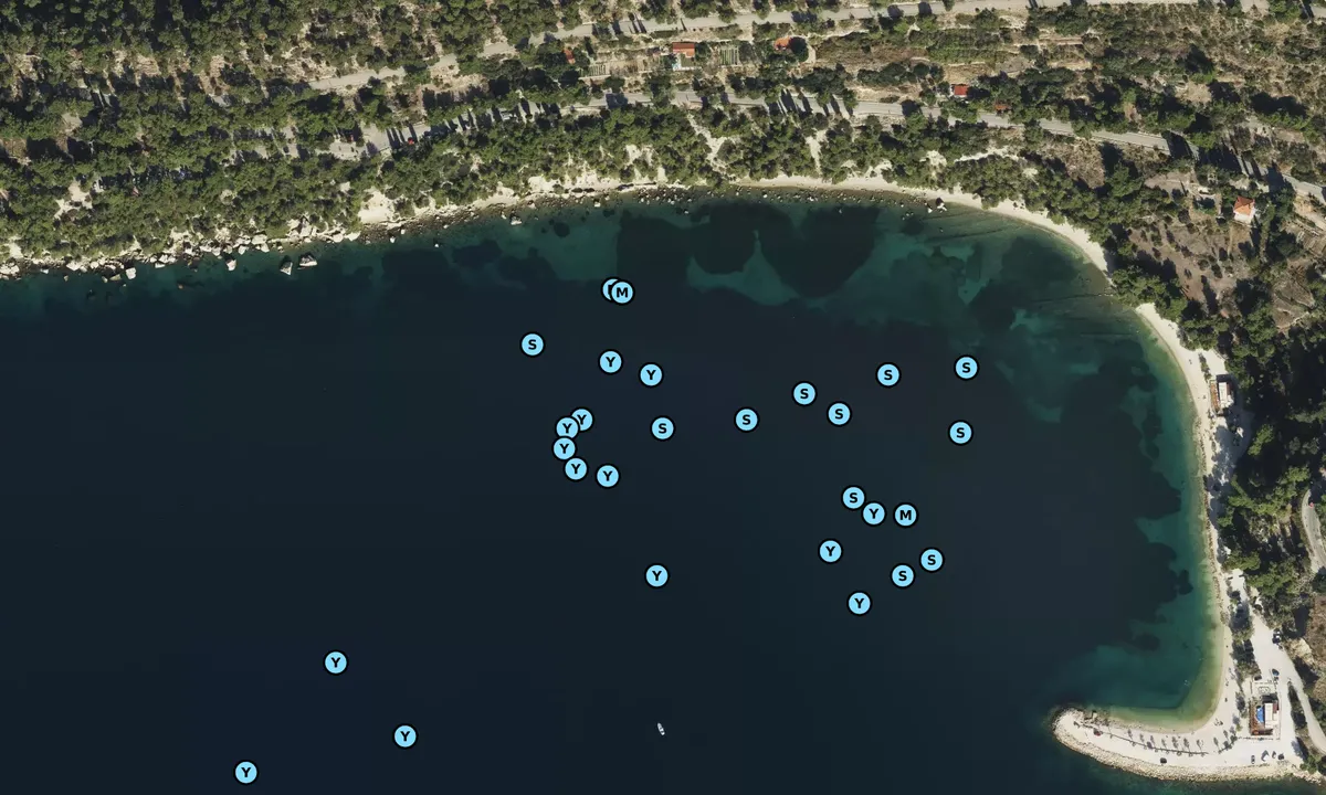 Satelite image of Uvale Kasjuni