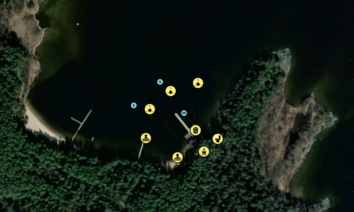 Satelite image of V:a Söön
