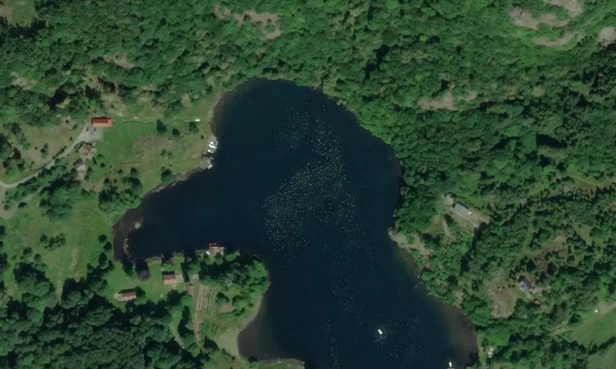 Satelite image of Våge