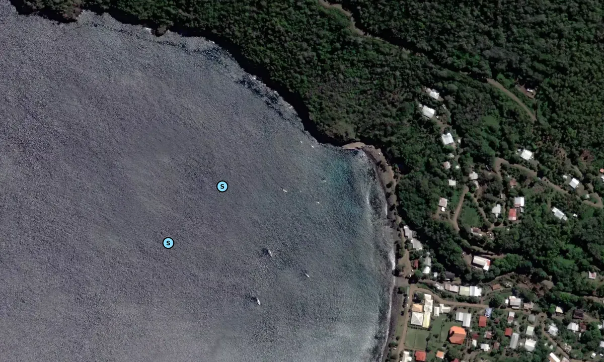 Satelite image of Vaitahu