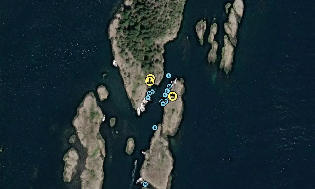 Satelite image of Vakersholmen