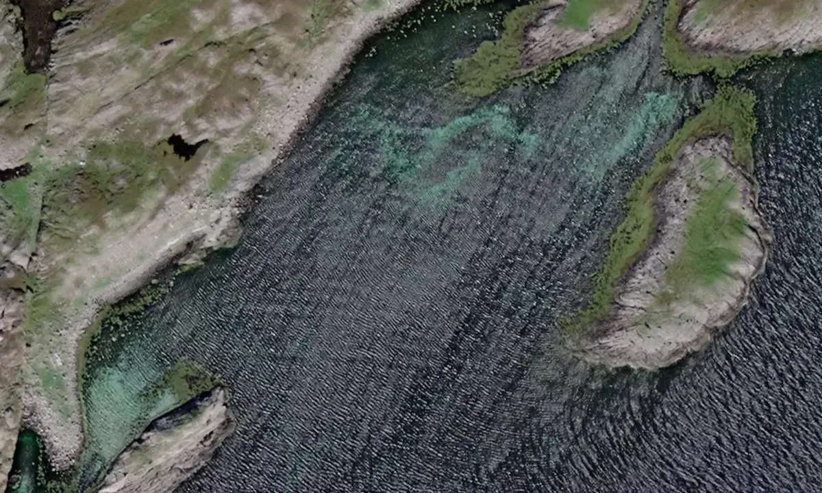 Satelite image of Valhovden