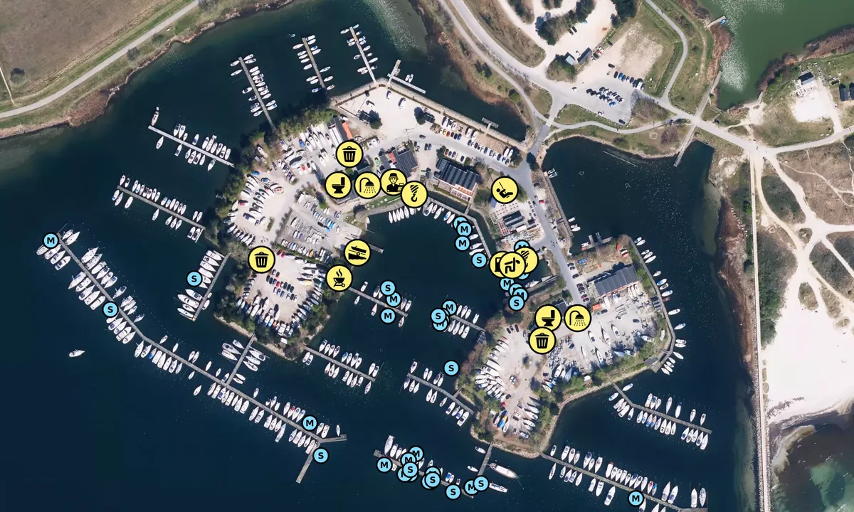 Satelite image of Vallensbæk Havn