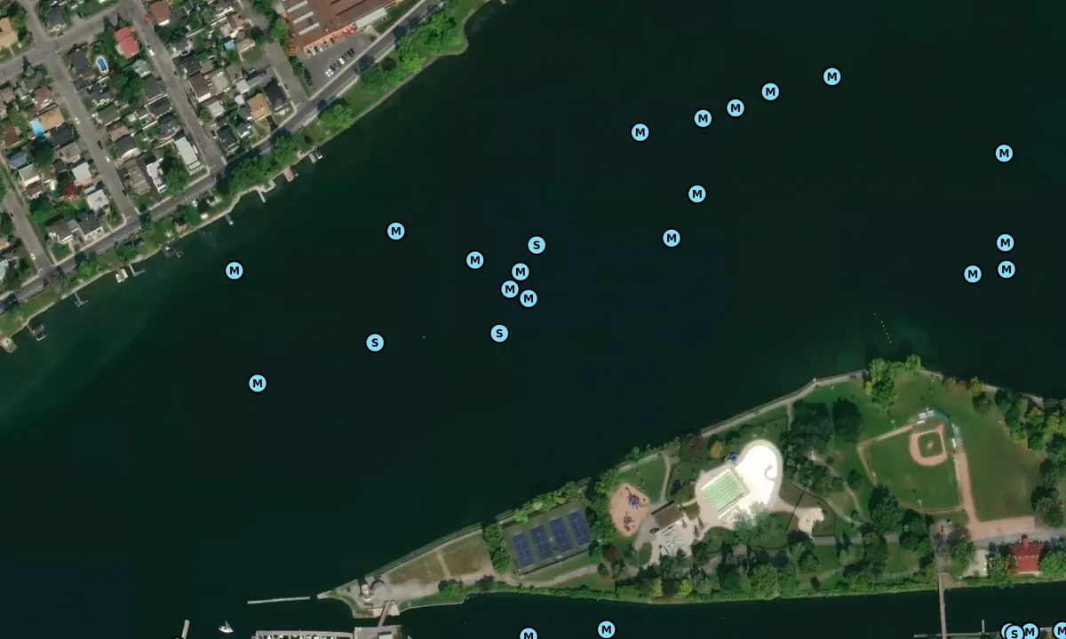 Satelite image of Valleyfield