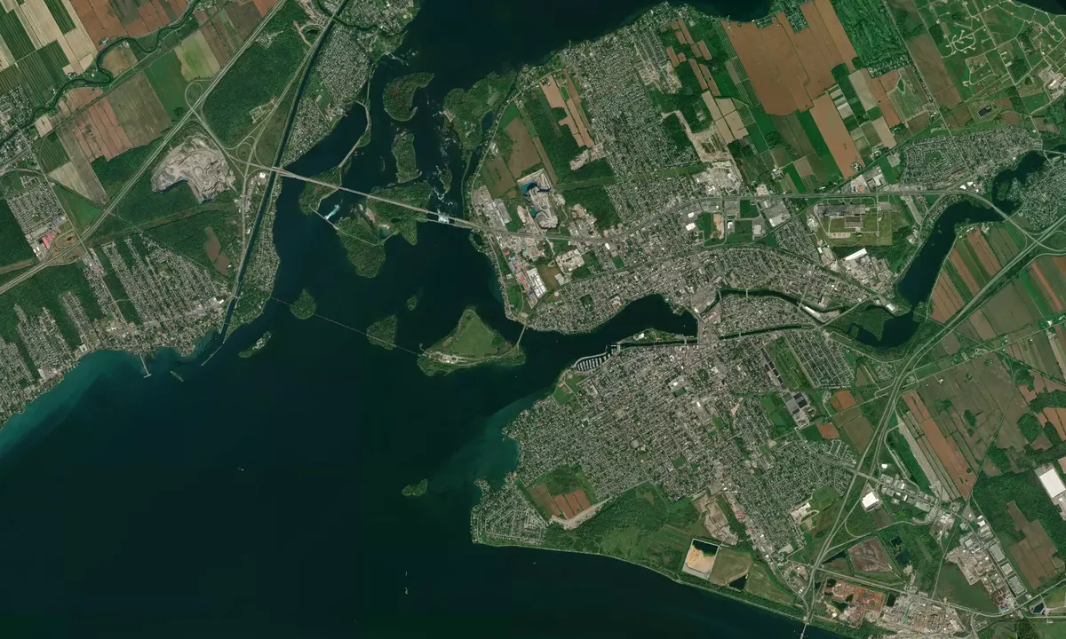 Flyfoto av Valleyfield Alternate