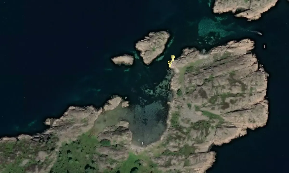 Satelite image of Valøyene - Fantehola