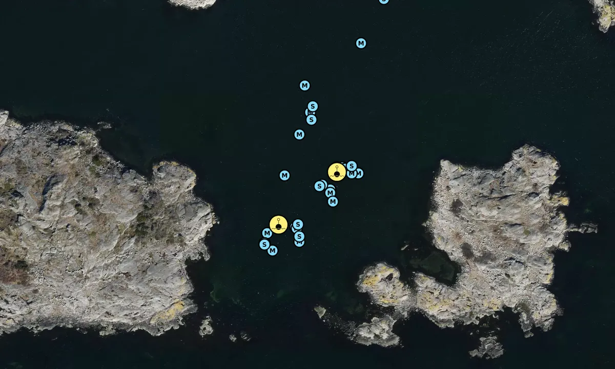 Satelite image of Valskär - SXK Västkust bouy