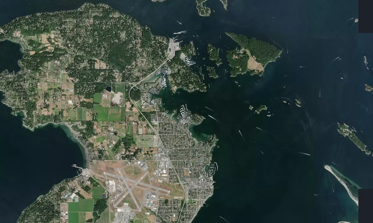 Flyfoto av Van Isle Marina - Sidney