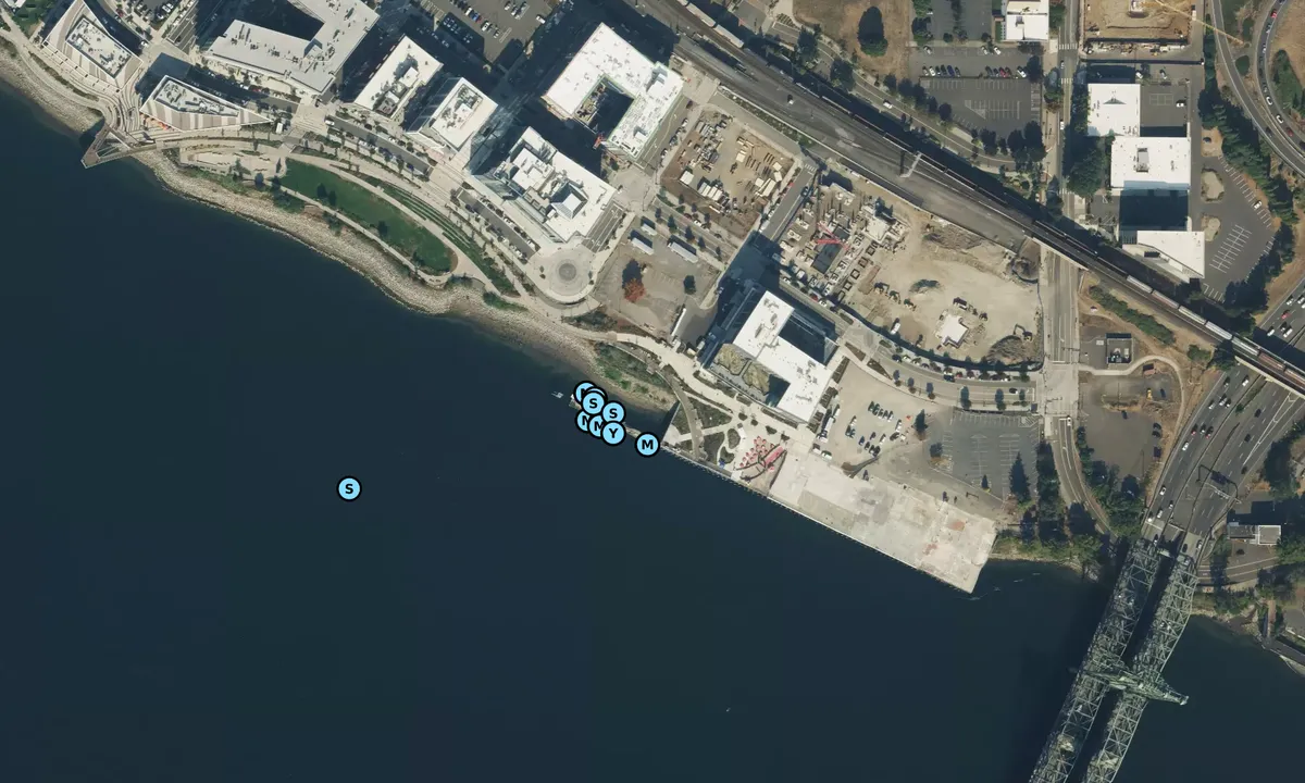 Satelite image of Vancouver Landing