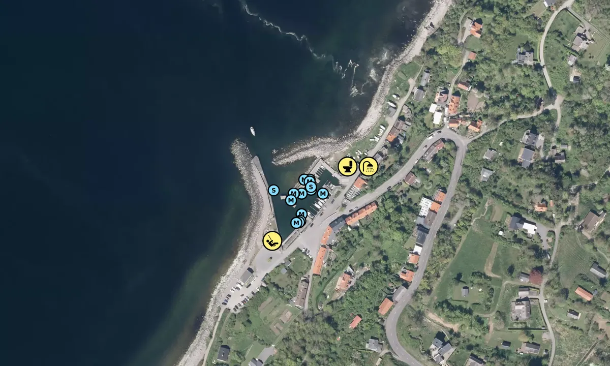 Satelite image of Vang Havn