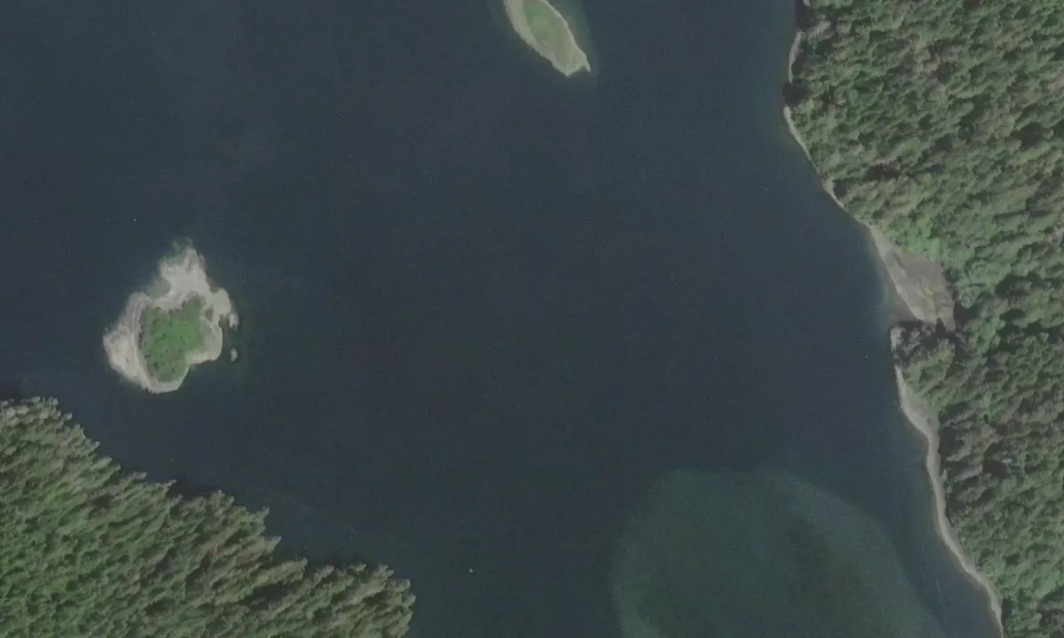 Flyfoto av Varney Bay