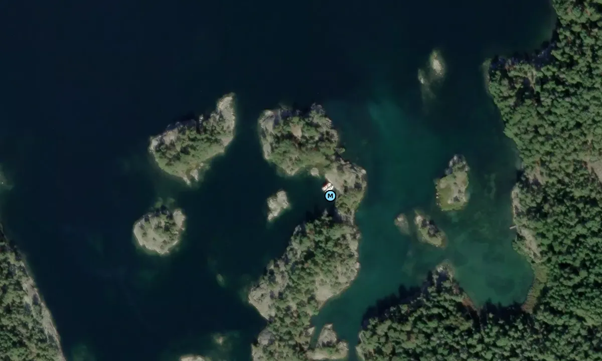 Satelite image of Vasskroksholmarna