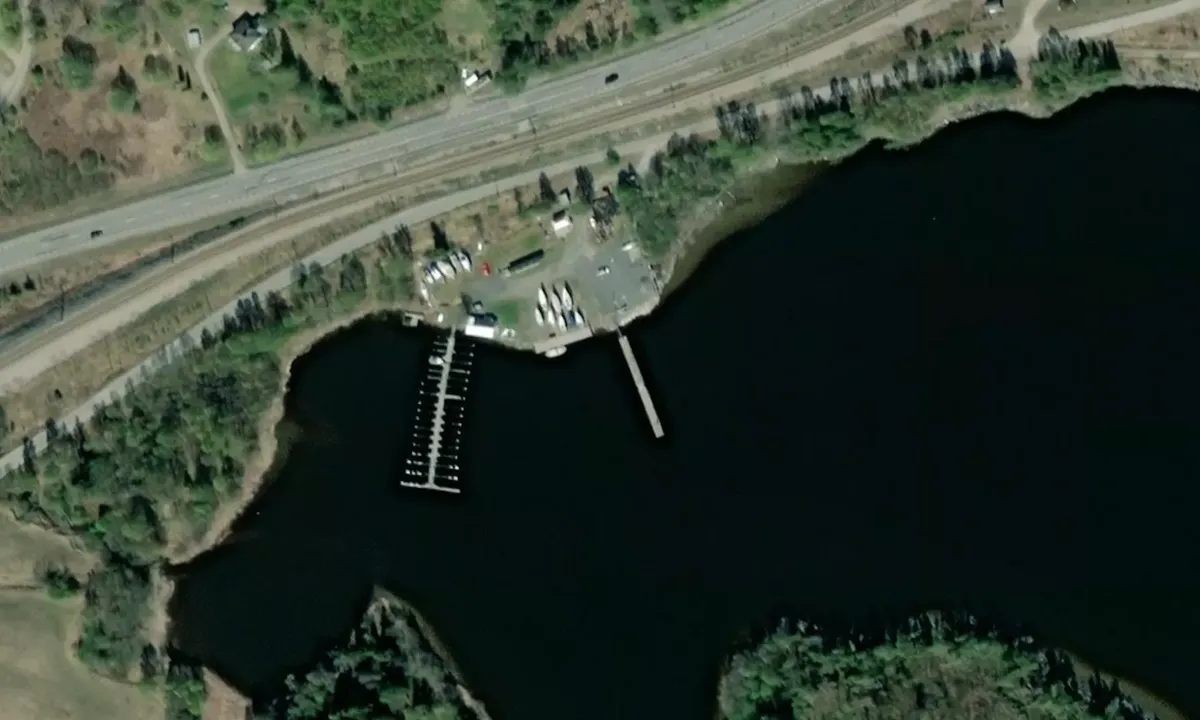 Satelite image of Västby