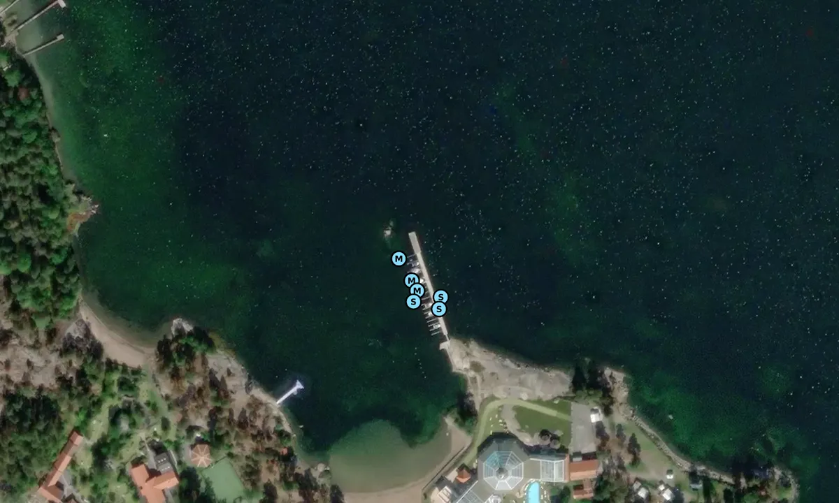 Satelite image of Västervik Resort