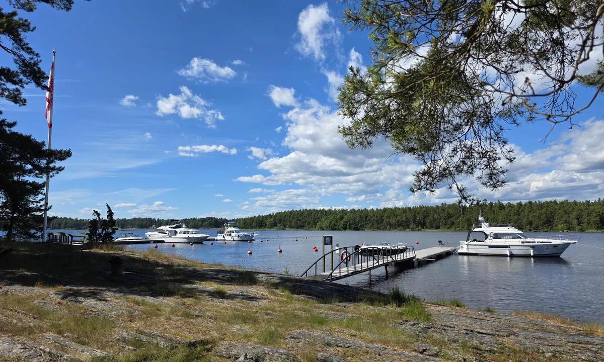 Västra Longholmen, Karlstad Båtklubbs utehamn