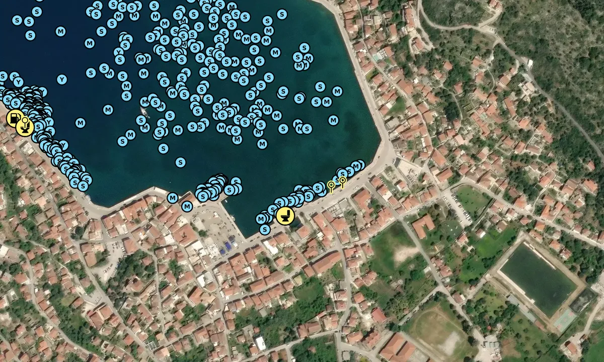 Satelite image of Vathi Marina