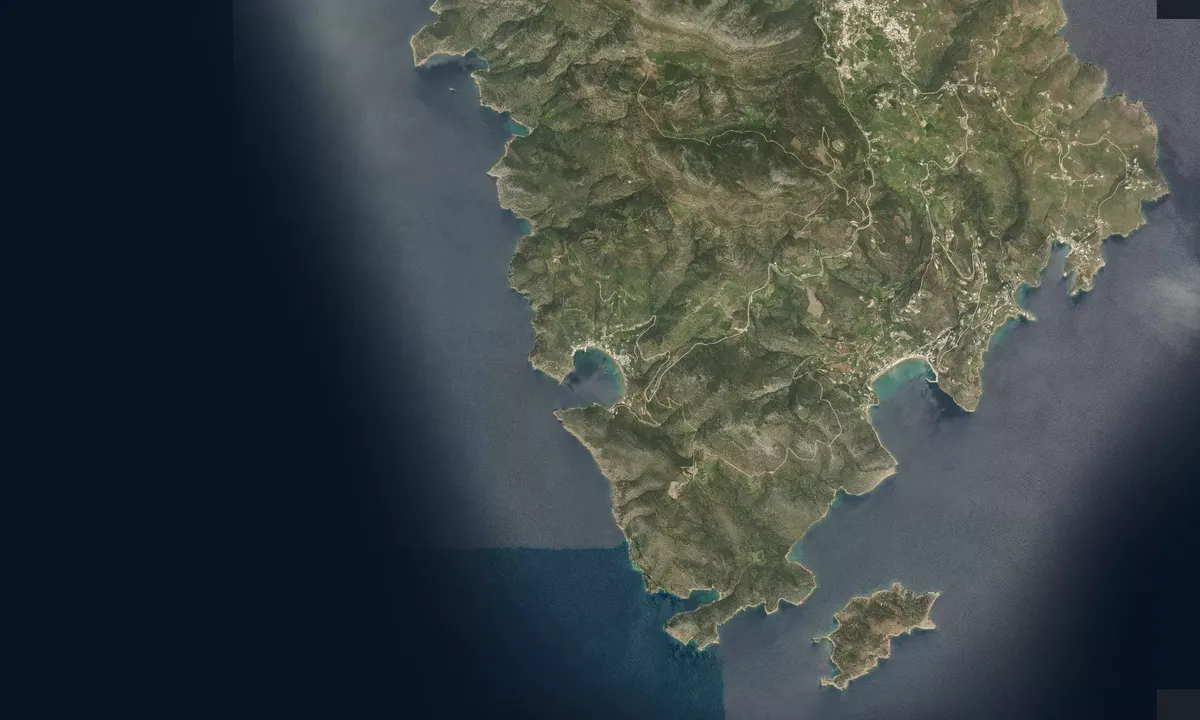 Flyfoto av Vathi-Sifnos