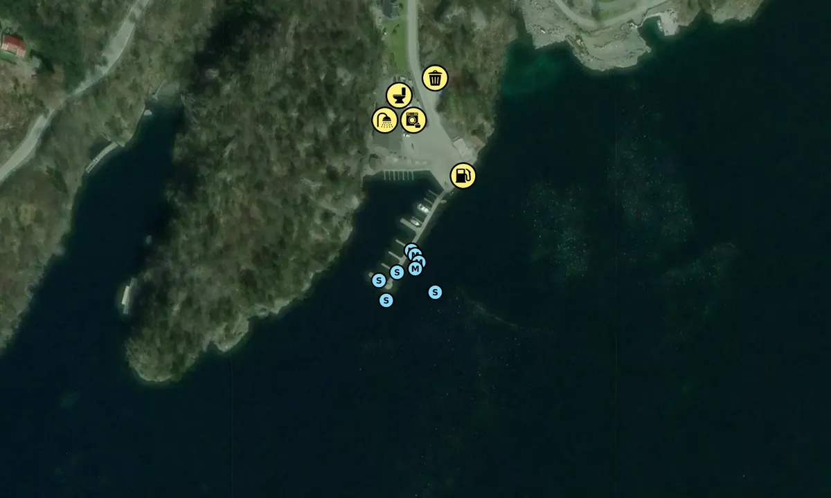 Satelite image of Vatlandsvåg