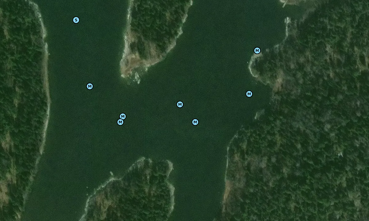 Satelite image of Vätö huvud