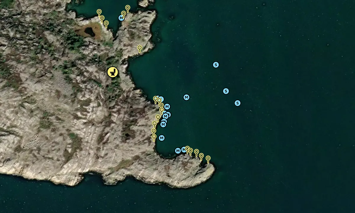 Satelite image of Vaxholmen
