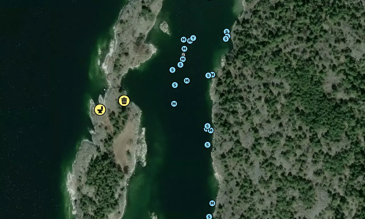 Satelite image of Vedviken - Dalarö